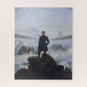 Wanderer über dem Nebel Puzzle