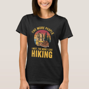 Wanderer Wanderliebhaber Bergsteiger Camping Wande T-Shirt