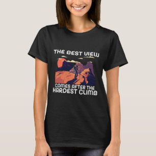 Wanderer Wandern Naturliebhaber Zitat Bergsteigen T-Shirt