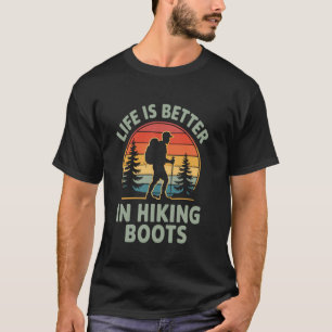 Wanderer Wandertour Bergsteiger Camping Wandern 1 T-Shirt