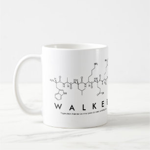 Wandererpeptid-Namen-Tasse Tasse