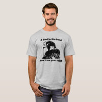 Wanderfalke-Falknerei-T-Shirt