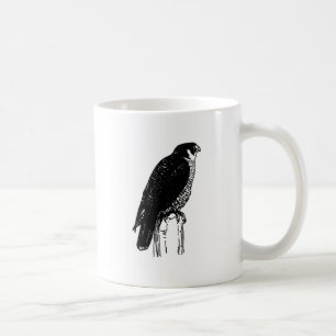 Wanderfalke (Illustration) Kaffeetasse