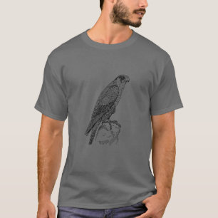Wanderfalke Ornithologie Falkner Vogelliebhaber T-Shirt