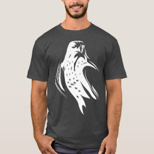 Wanderfalke Vogel Druck T-Shirt