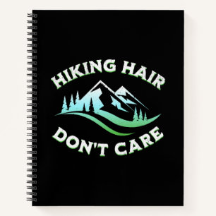 Wanderfrisur ist egal notizbuch