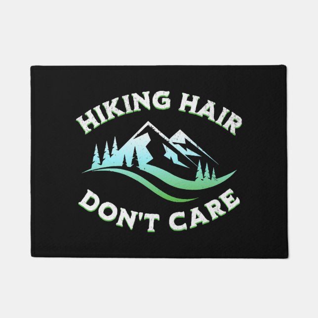 Wanderhair ist dir egal fußmatte (Vorderseite)