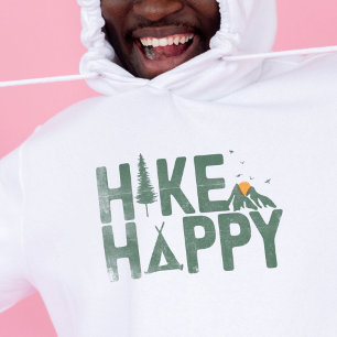WanderHappy Camper Wandern Personalisiert Hoodie