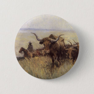 Wanderherd nach Wyoming durch WHD Koerner Button