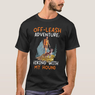 Wanderhunde Hunde Hundebesitzer Bergsteigen Welpe T-Shirt