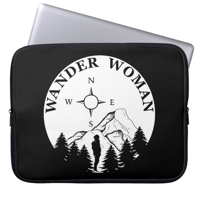 Wanderin Laptopschutzhülle (Vorderseite)