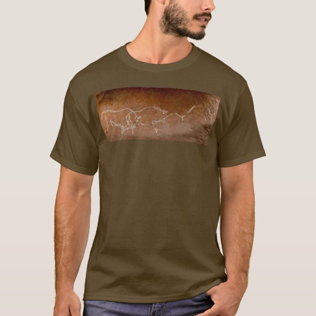 Wandering Bison Herd T - Shirt (Vorderseite)