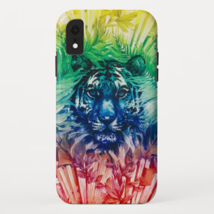 WanderJungle Wild Tiger Foliage Tropical Blätter Case-Mate iPhone Hülle
