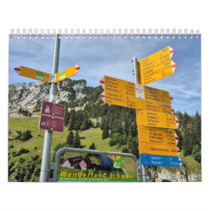 Wanderland Schweiz 2025 Kalender