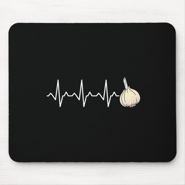Wanderliebhaber-Design Knoblauchliebhaber  Mousepad (Vorne)