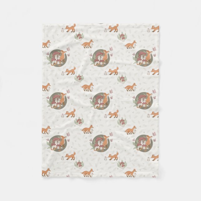 Wanderlight Baby-Plüschdecke Fleecedecke (Vorderseite)