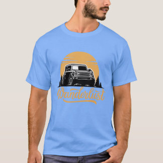 Wanderlust Adventure Car Roadripravelee friends gi T-Shirt