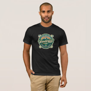 Wanderlust Der Weg Voraus – Vintage Retro Outdoor T-Shirt