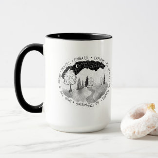 Wanderlust für Naturliebhaber & Abenteurer Tasse