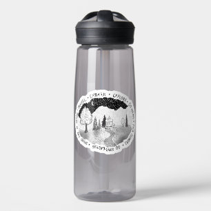 Wanderlust für Naturliebhaber & Abenteurer Trinkflasche