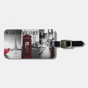 Wanderlust-Gepäckanhänger Gepäckanhänger