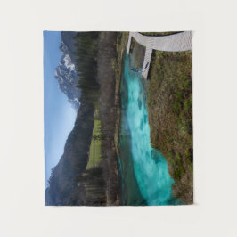 Wanderlust in Zelenci, Slowenien Wandteppich