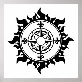 Wanderlust ist der Wunsch, die Welt zu erkunden Poster