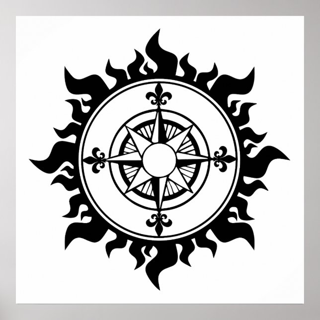 Wanderlust ist der Wunsch, die Welt zu erkunden Poster (Vorne)