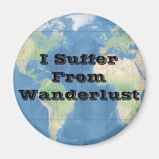 Wanderlust Magnet (Vorne)