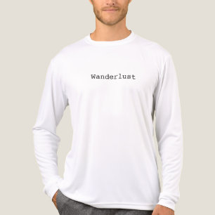 Wanderlust Men's Long Sleeve Bella Leinwand T-Shir Tri-Blend Shirt
