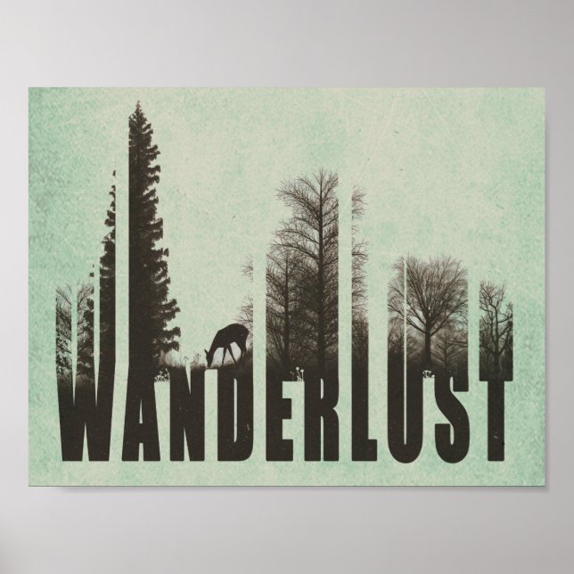 Wanderlust Poster (Vorne)
