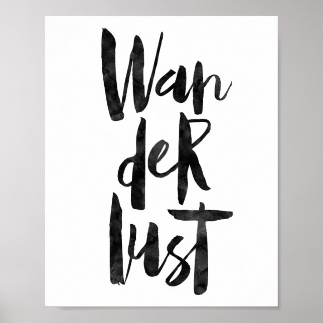 Wanderlust Poster (Vorne)