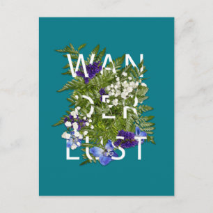 Wanderlust Postkarte