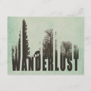 Wanderlust Postkarte
