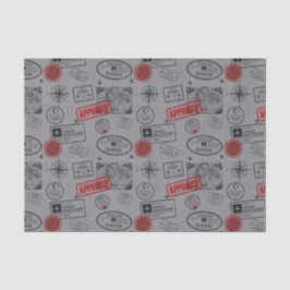 Wanderlust Seidenpapier