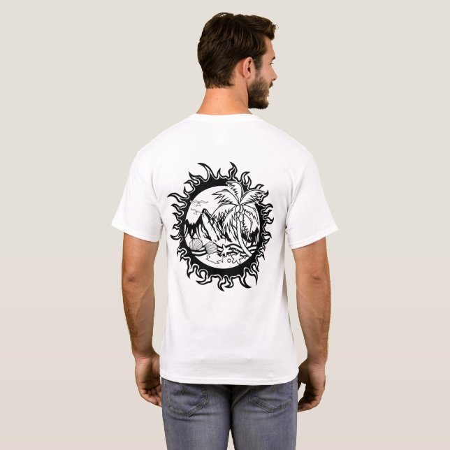 Wanderlust T-Shirt (Schwarz voll)