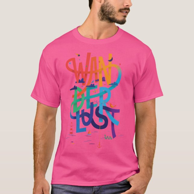 Wanderlust T-Shirt (Vorderseite)