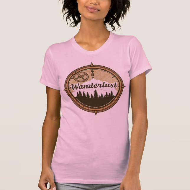 Wanderlust-T - Shirt (Vorderseite)