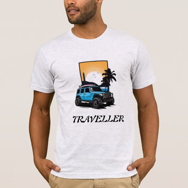 "Wanderlust-T-Shirt - Entdecken Sie mehr als nur G T-Shirt (Vorderseite)