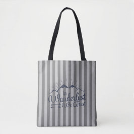Wanderlust-Tote-Tasche