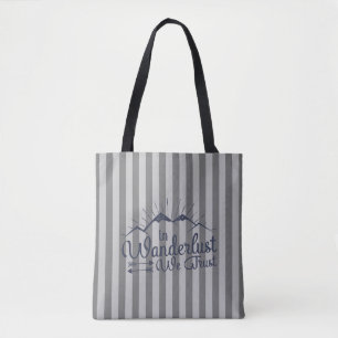 Wanderlust-Tote-Tasche