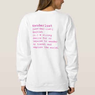 Wanderlust Women's Crewneck Sweatshirt