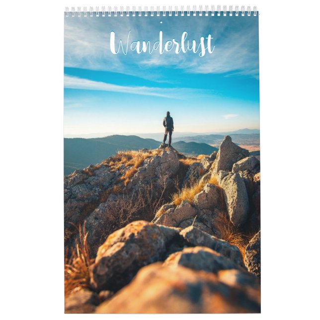 Wanderlustenlandschaft Foto Kalender (Titelbild)