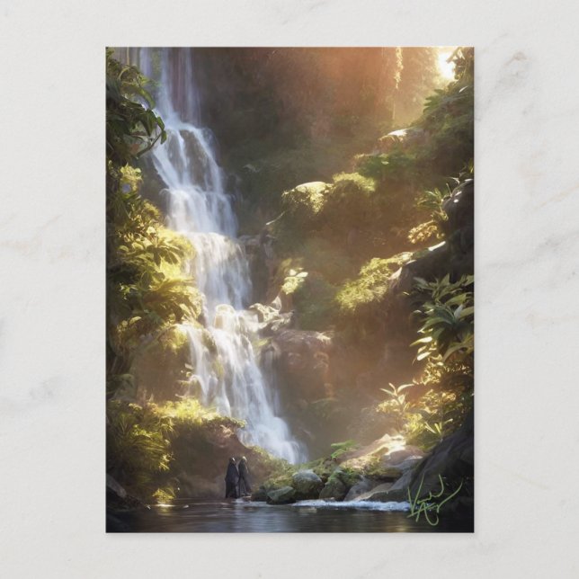 Wandermages Postkarte (Vorderseite)