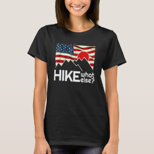 Wandermotivation Bergsteigen Outdoor-Camping Wa T-Shirt