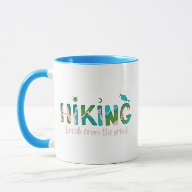 Wandern 2 BFTG Tasse (Links)