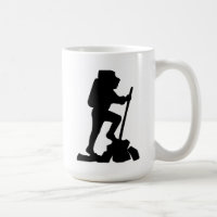 Wandern Adventure Silhouette Tasse, Nature Lover G