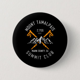 Wandern am Mount Tamalpais im Marin County, Kalifo Button