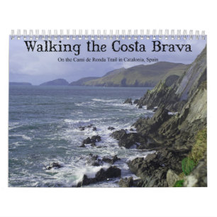 Wandern an der Costa Brava von Katalonien Spanien Kalender