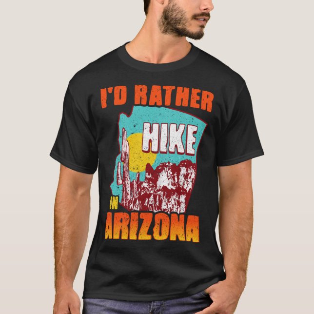 Wandern Arizona Sedona Grand Canyon Bekleidung für T-Shirt (Vorderseite)